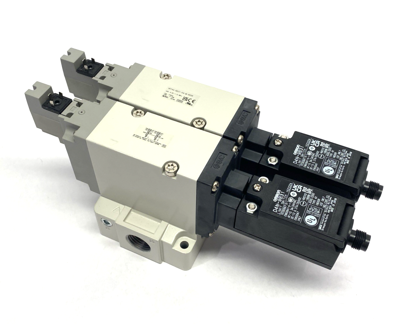 SMC VP744-5DZ1-04-M-X538 Residual Pressure Release Solenoid Valve 1/2" NPT - Maverick Industrial Sales