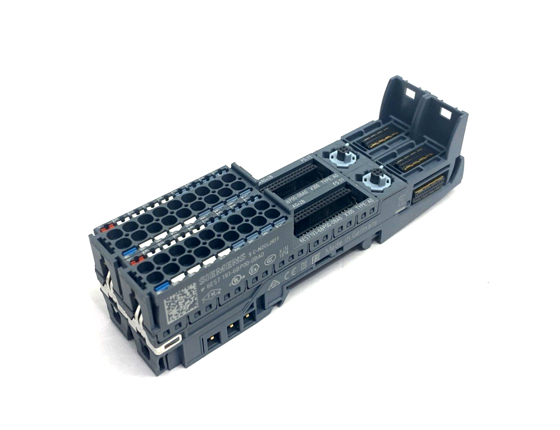 6ES7193-6BP00-0BA0 | Siemens SIMATIC ET 200SP, BaseUnit BU15-P16+A0+2B - Used - Maverick Industrial Sales