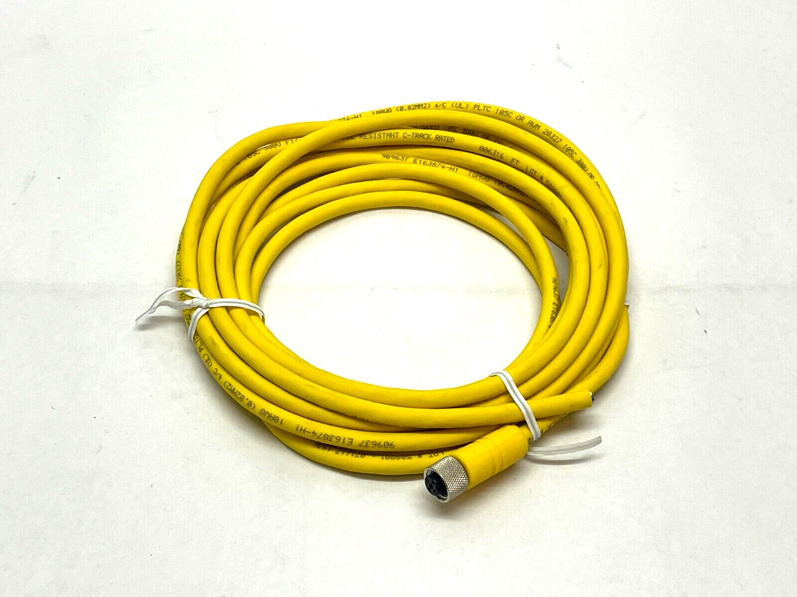 Lumberg Automation RKT 4-637/5M Single Ended Cordset 600002324 - New – Open box - Maverick Industrial Sales