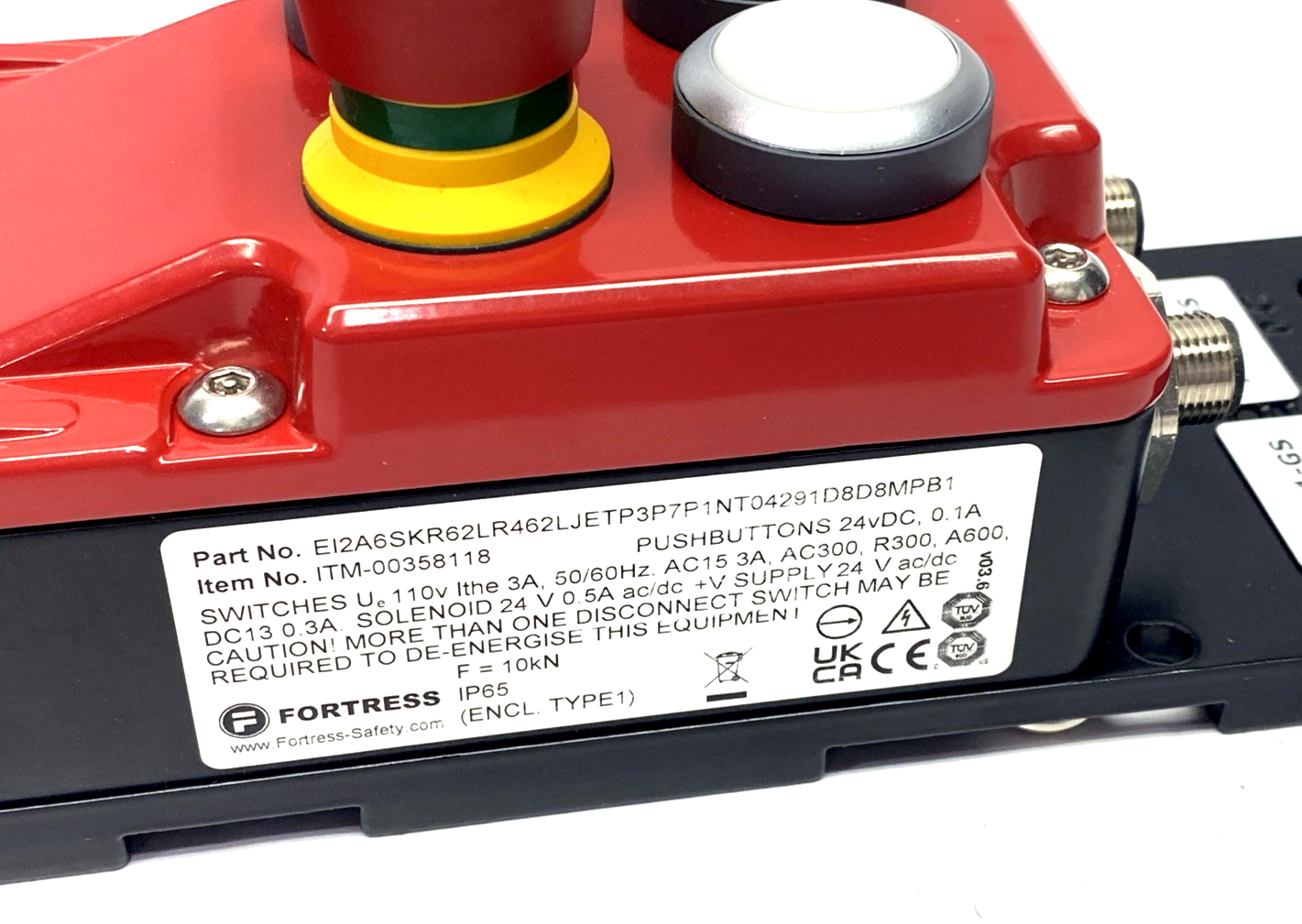 Fortress Interlocks EI2A6SKR62LR462LJETP3P7P1NT04291D8D8MPB1 Interlock System - Maverick Industrial Sales