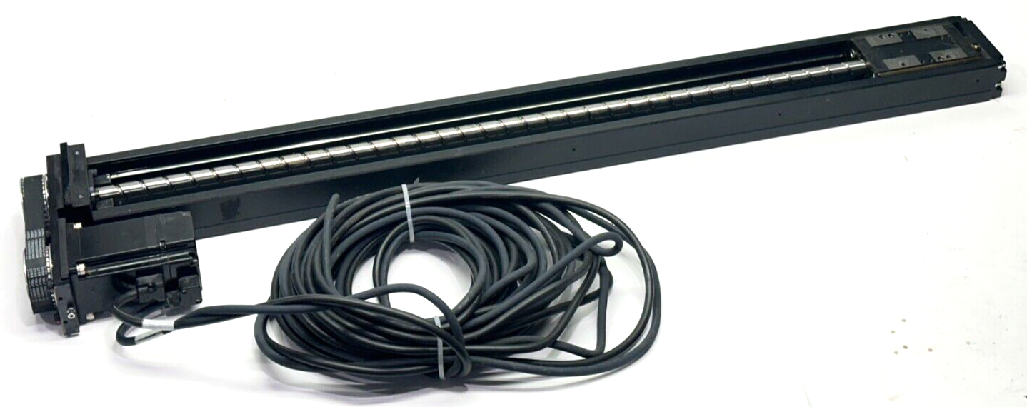 Yaskawa Electric SGMJV-04A3A61 Servo Motor w/ Linear Actuator 700mm Travel - Used - Maverick Industrial Sales