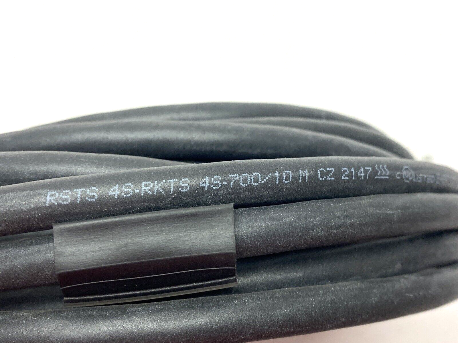 Lumberg Automation 934853083 Double-Ended Cut Cordset RSTS 4S-RKTS 4S-700/10M - New – Open box - Maverick Industrial Sales