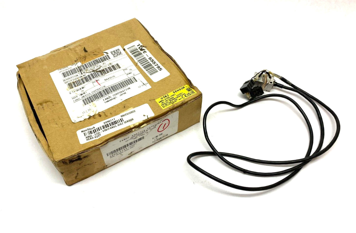 Fanuc A860-2155-V001 Programmable Logic Controller Module Servo Motor Sensor - Maverick Industrial Sales