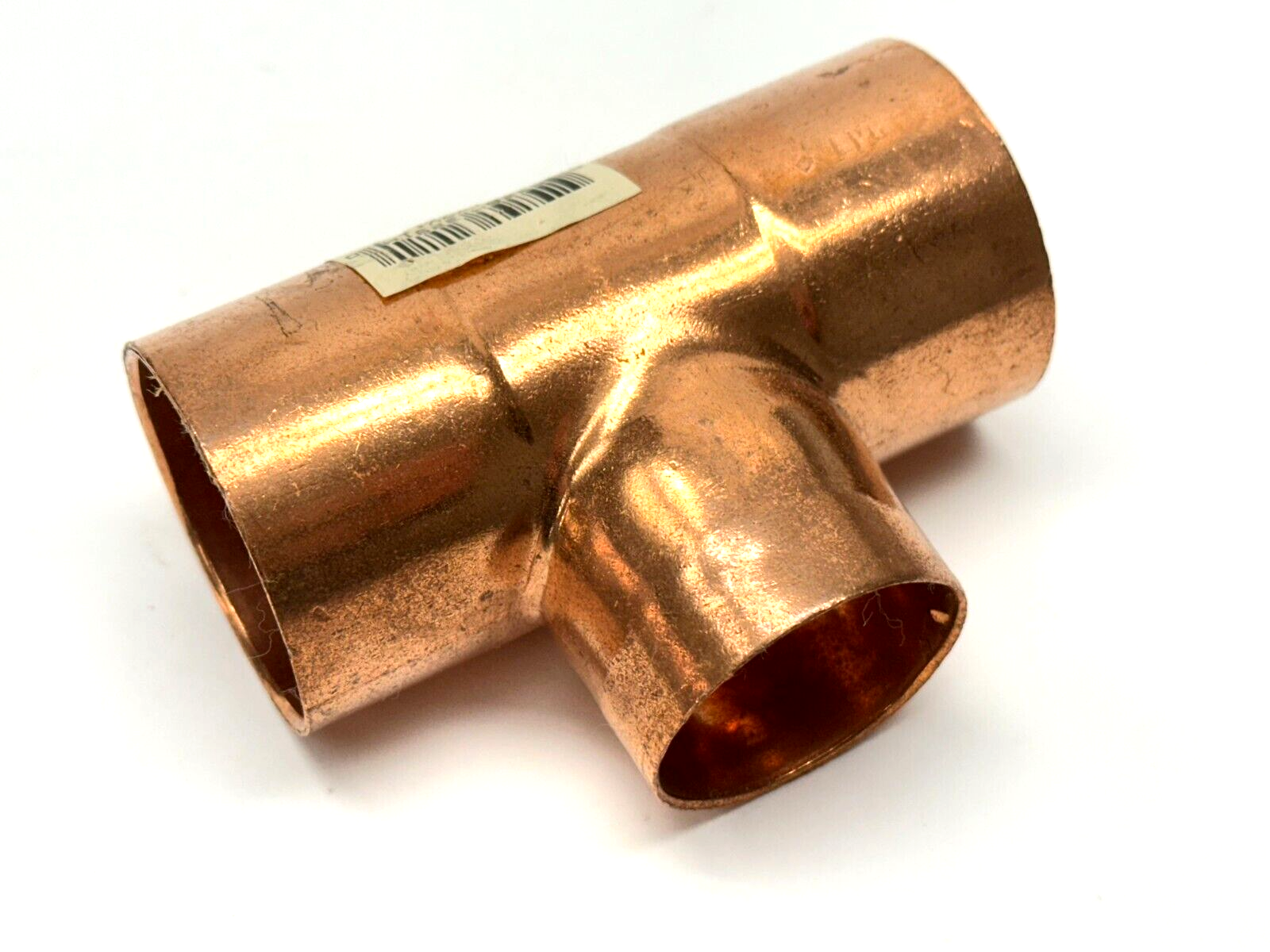 EPC 1-1/2" x 1-1/4" x 1-1/2" Reducing Tee Copper - New – Open box - Maverick Industrial Sales