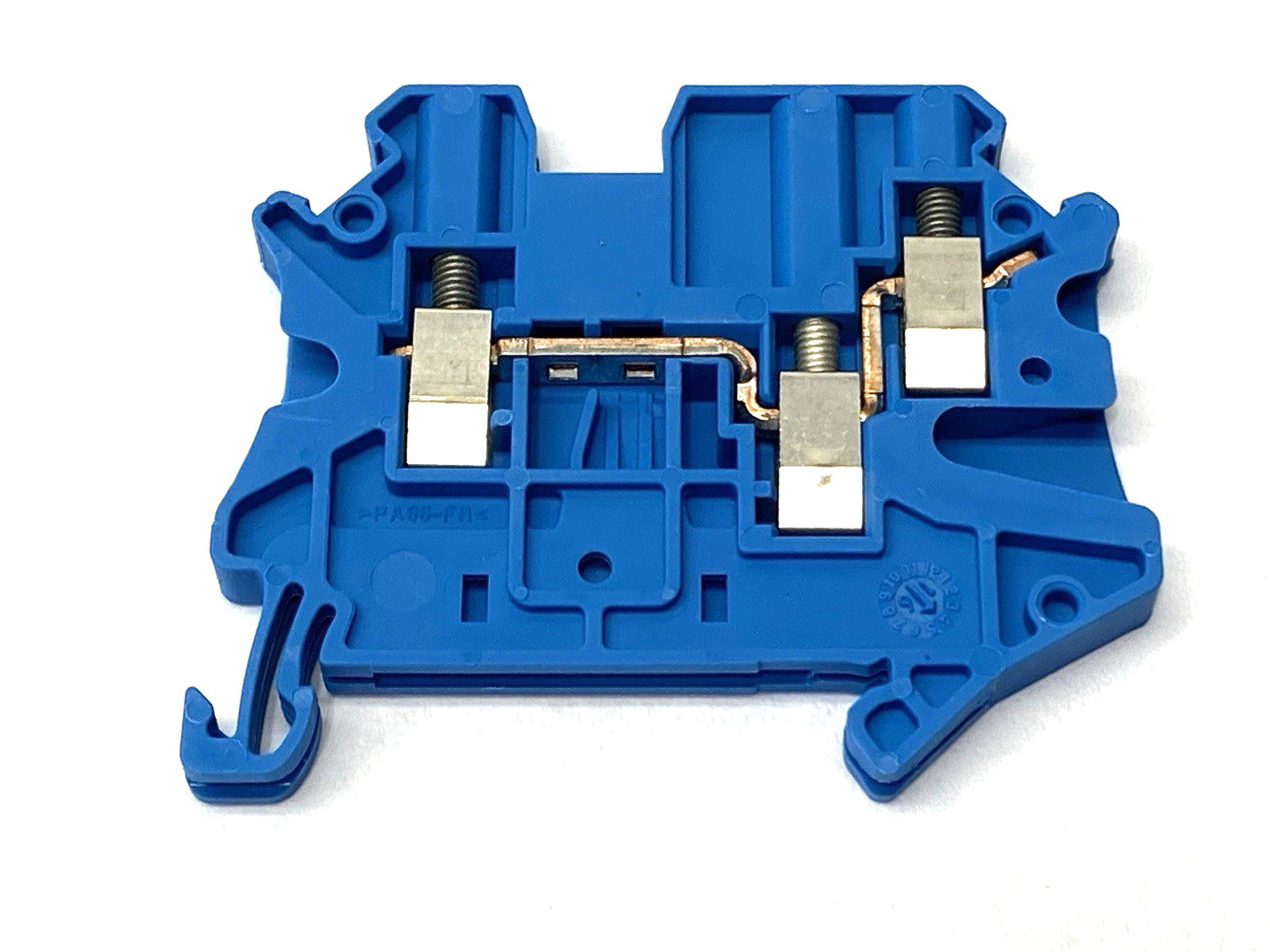 Phoenix Contact UT 2,5-TWIN BU Blue Terminal Block 24A 500V 3044526 LOT OF 9 - Maverick Industrial Sales