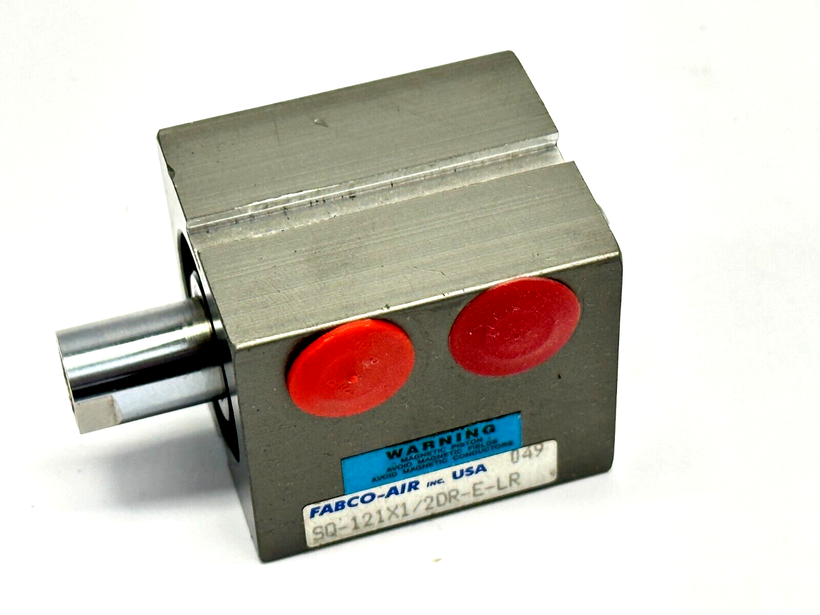 Fabco-Air SQ-121X1/2DR-E-LR Pneumatic Cylinder 1/2" Stroke - Used - Maverick Industrial Sales