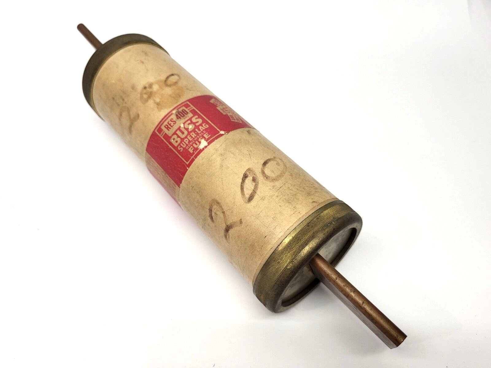 RES 400 | Buss Super Lag Renewable Fuse - Used - Maverick Industrial Sales