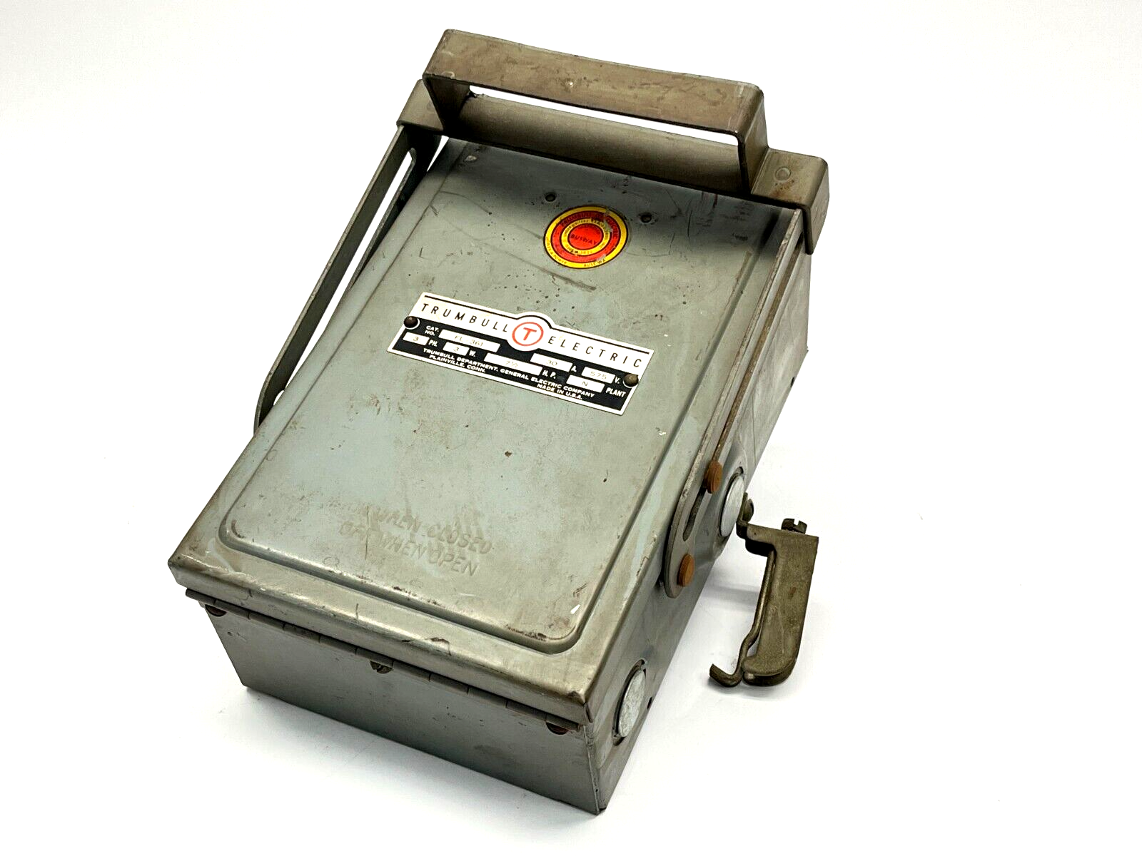 FL-361 | Trumbull Busway Grey 7-1/2 HP 30A 575V 3 PH 3W - Used - Maverick Industrial Sales