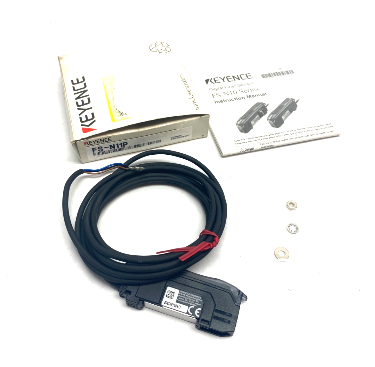 Keyence FS-N11P Digital Fiber Amplifier Main Unit, Cable Type - Maverick Industrial Sales