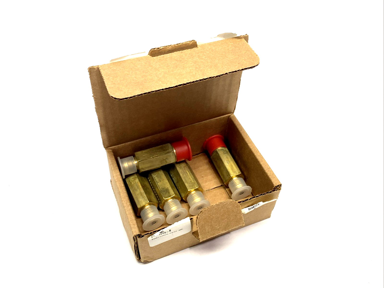 6-6 FFTX-B | Parker Triple-Lok Tube Fitting, Flare JIC 37 Deg. 3/8" NPT, Long 5PK - New – Open box - Maverick Industrial Sales