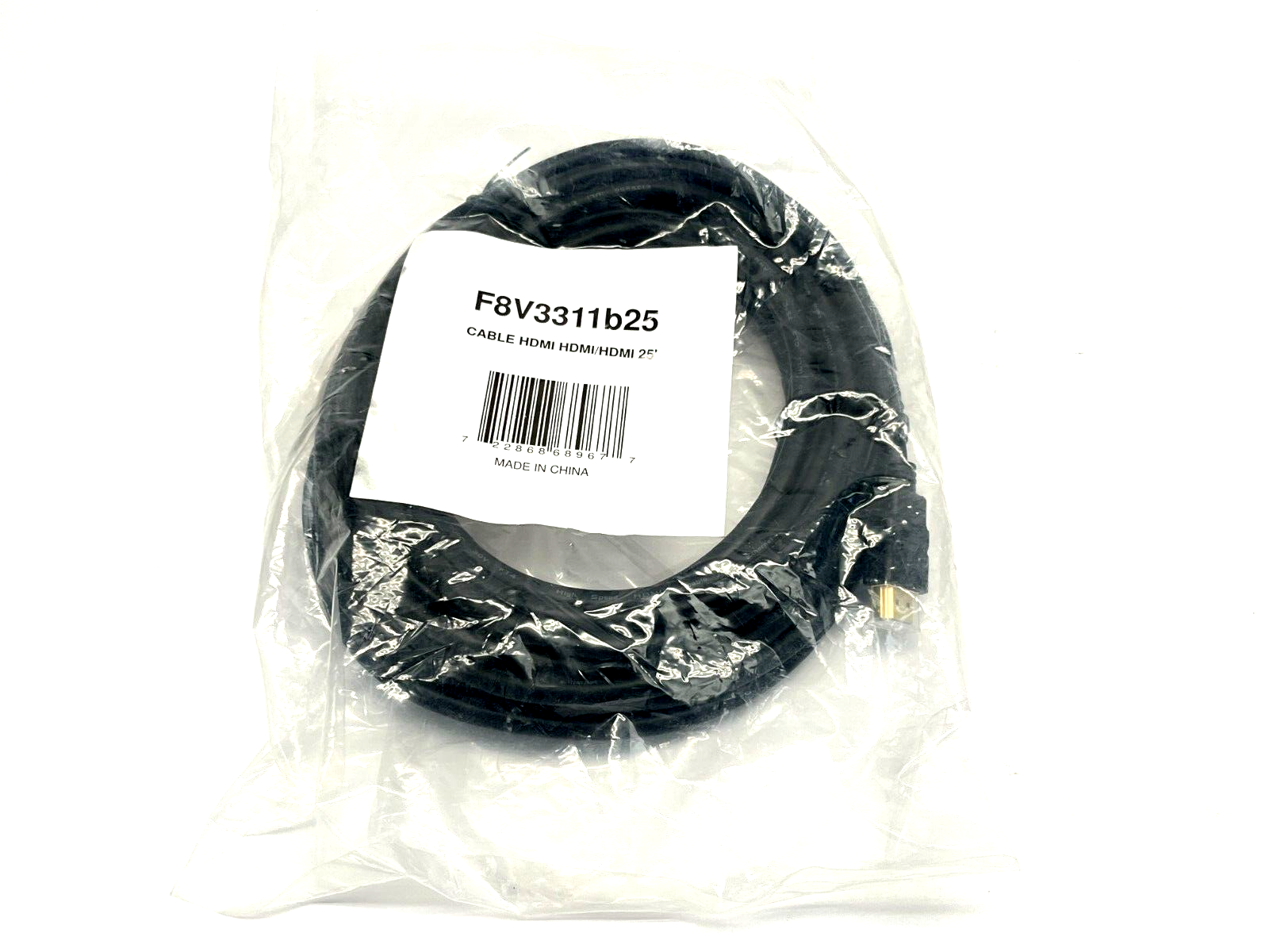 F8V3311b25 HDMI to HDMI Cable 25ft Length - New - Maverick Industrial Sales