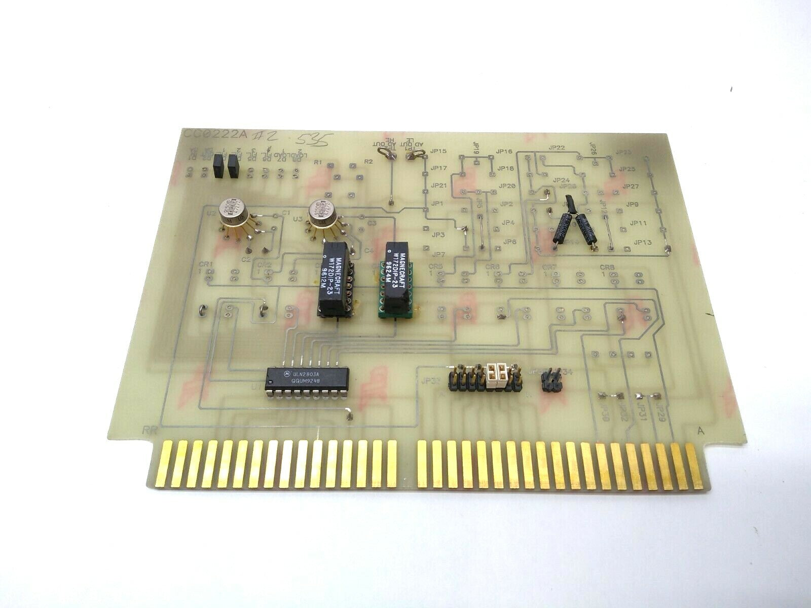 CC0222A Printed Circuit Control Board - For parts or not working - Maverick Industrial Sales