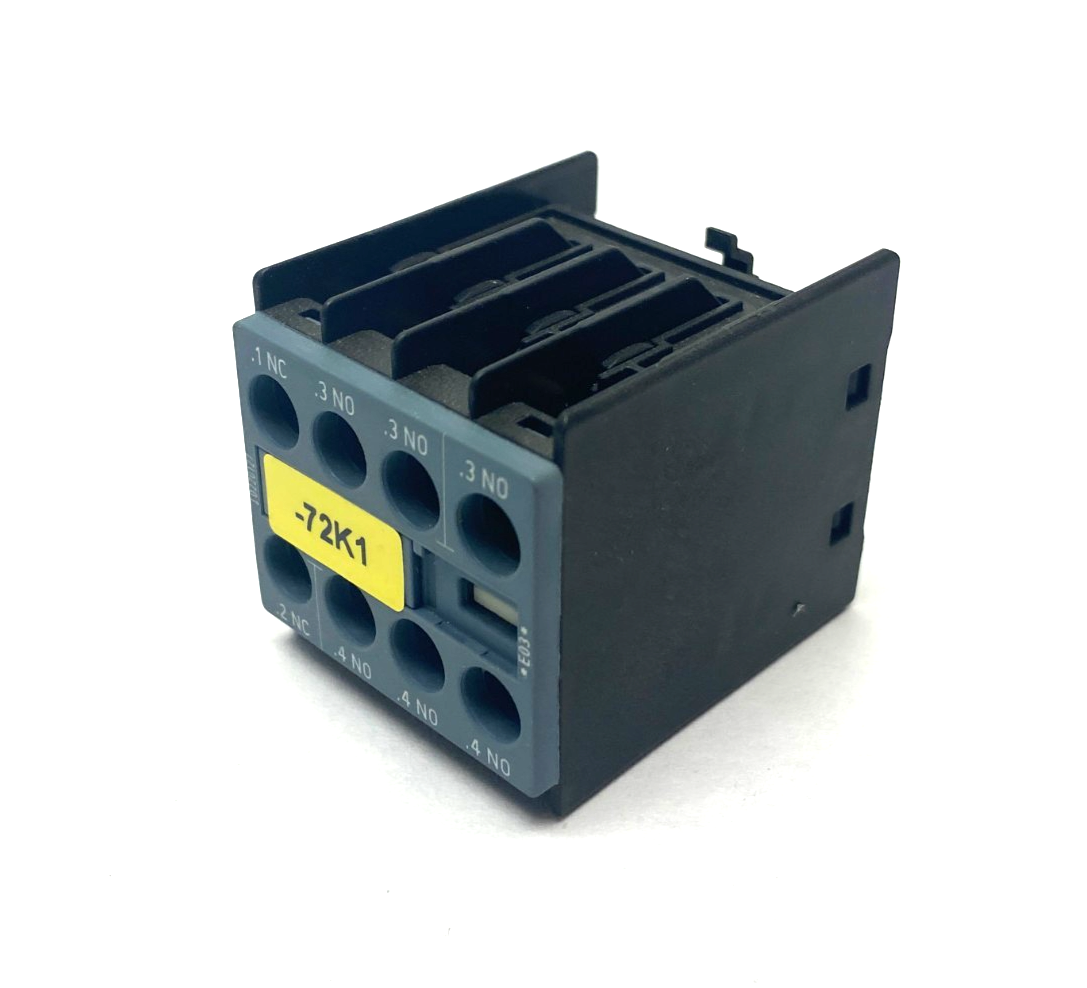 Siemens 3RH2911-1HA31 Auxiliary Switch Block 3NO+1NC - Maverick Industrial Sales