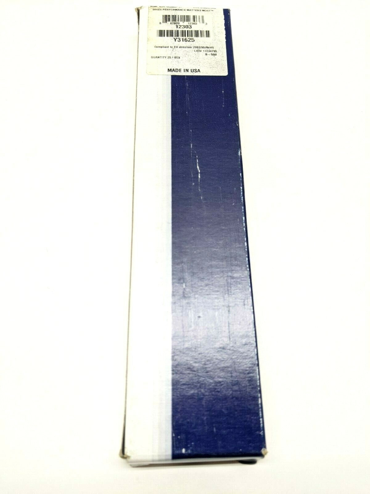 Brady WM-P-T Vinyl Cloth Wire Marker 12303 LOT OF 25 Sheets - New – Open box - Maverick Industrial Sales