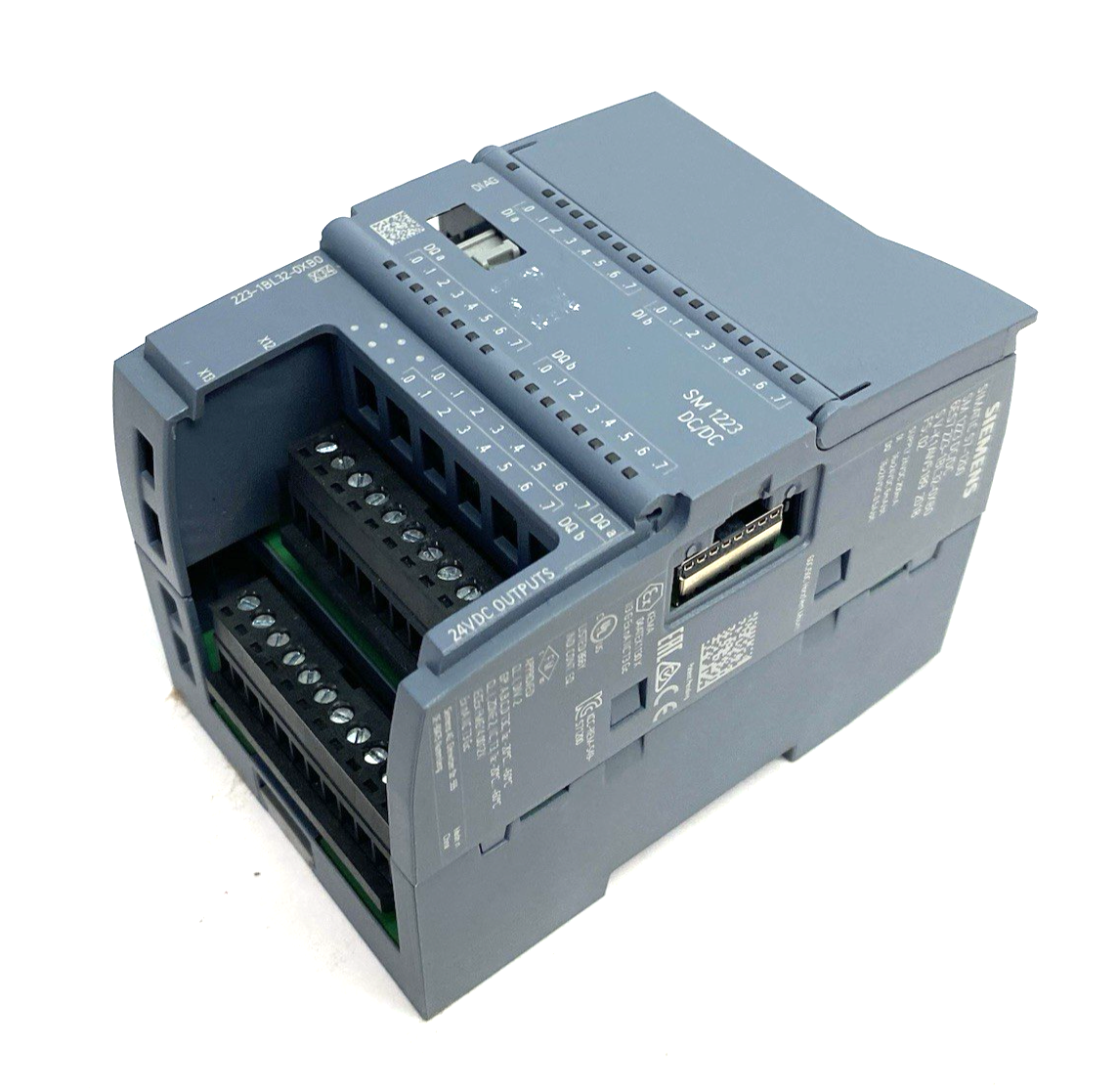 6ES7223-1BL32-0XB0 | Siemens SIMATIC S7-1200 Digital I/O Module MISSING ONE COVER - Used - Maverick Industrial Sales
