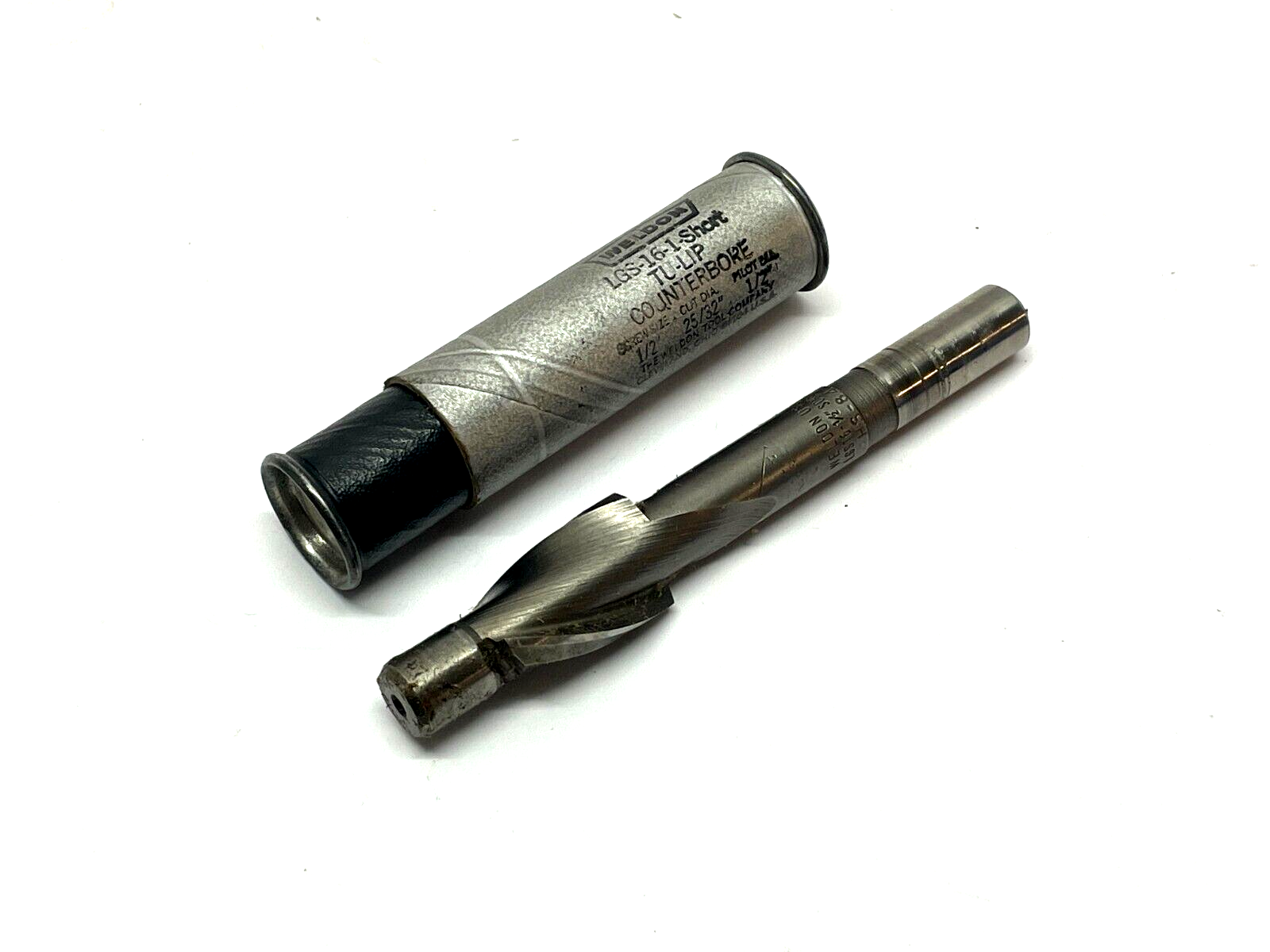 Weldon LGS-16-1-Short Counterbore 25/32" Cut Dia. 1/2" Screw Size - Used - Maverick Industrial Sales