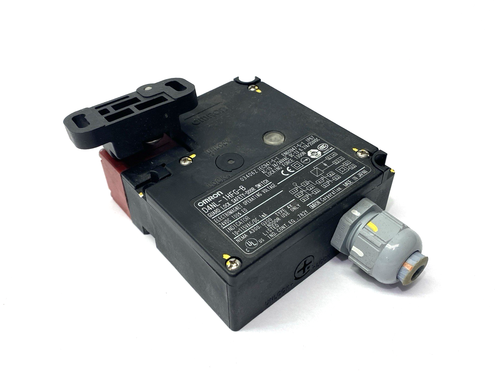 D4NL-1HFG-B | Omron D4NL-1HFG-B - Used - Maverick Industrial Sales