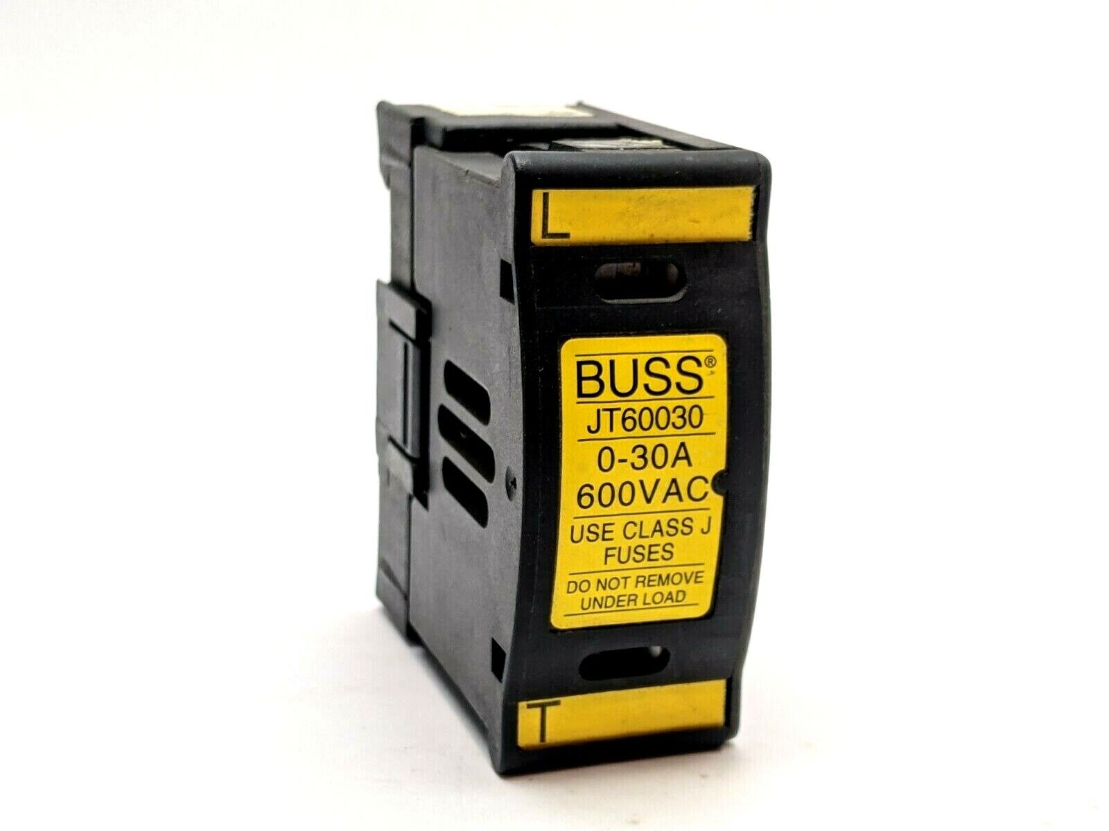 JT60030 | Bussmann Safety J Finger-Safe Class J Fuse Holder 30A 600VAC - Used - Maverick Industrial Sales