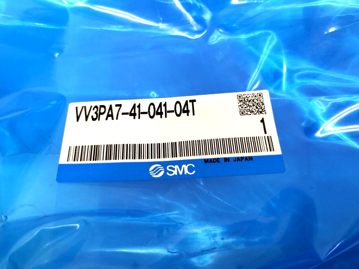 VV3PA7-41-041-04T | SMC 4-Station Pneumatic Manifold Base 1/2" NPT Ports - New Other - Maverick Industrial Sales