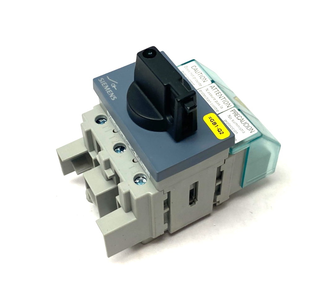 Siemens 3LD5000-0TK11 SENTRON Main Disconnect Switch 3-Pole - Maverick Industrial Sales