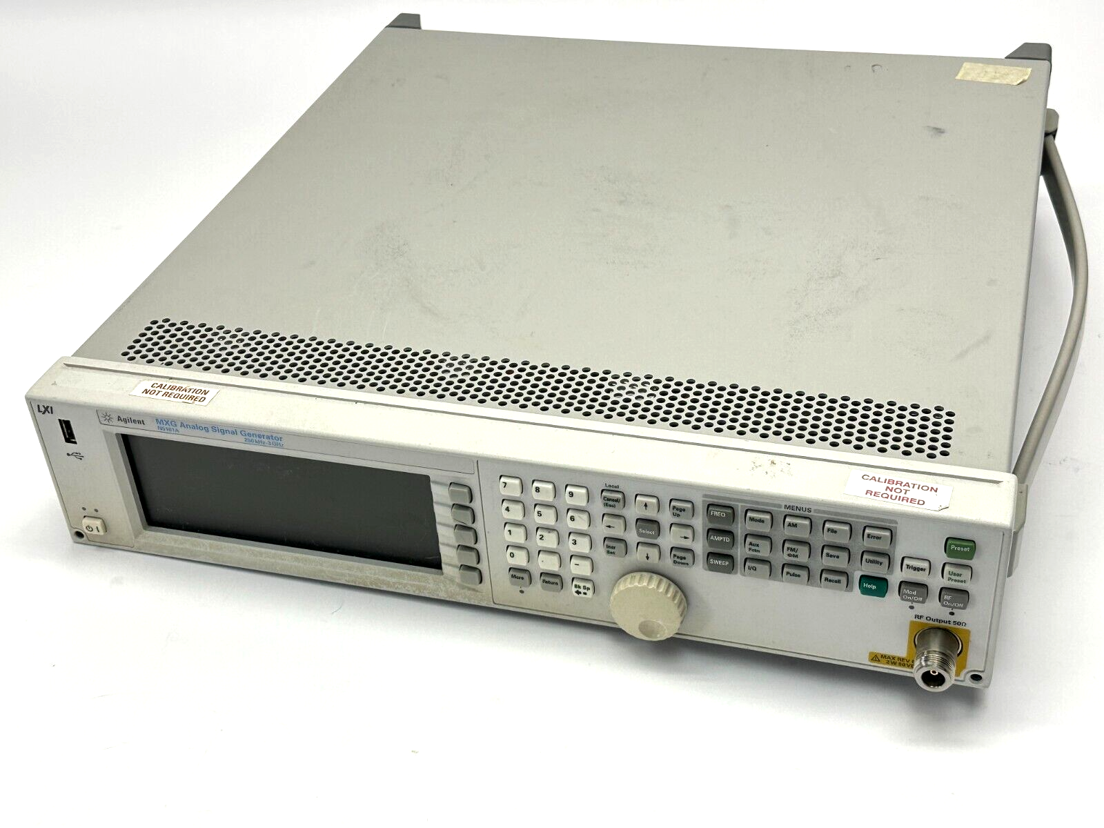 Agilent N5181A MXG Analog Signal Generator 100kHz-3GHz MY47071245 Option 503 UNT - Maverick Industrial Sales