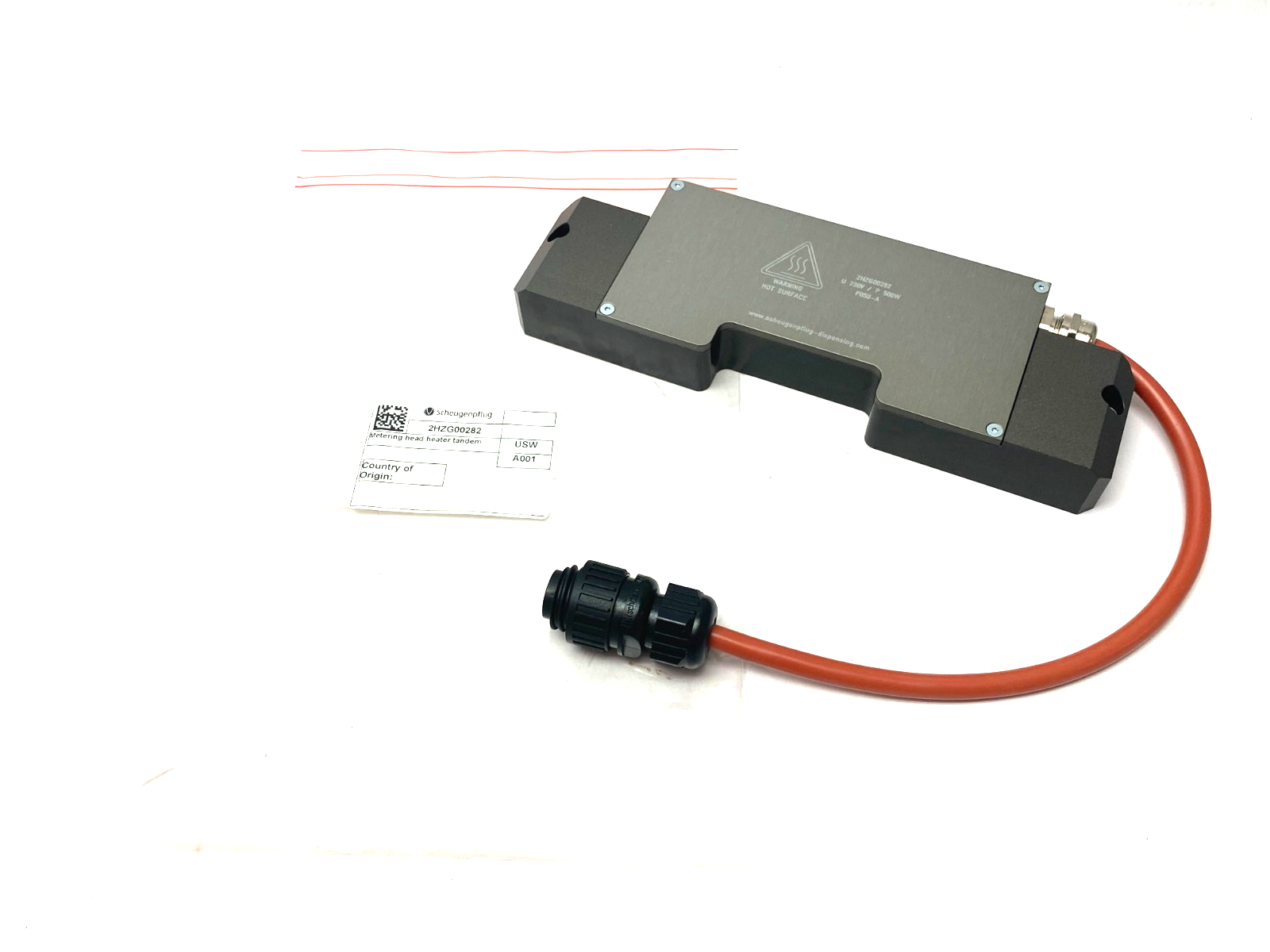 Scheugenpflug 2HZG00282 Tandem Heater Metering Head - New – Open box - Maverick Industrial Sales