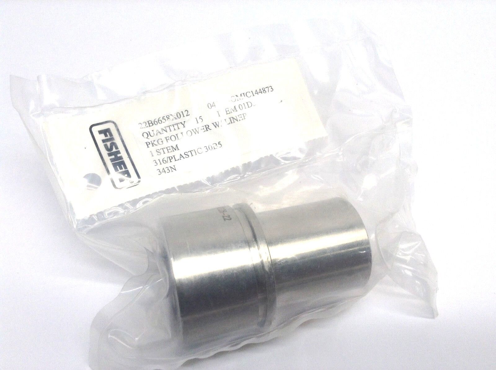 Fisher Control 22B6658X012 Packing Follower with Liner 316 / Plastic 30B5 343N - New – Open box - Maverick Industrial Sales