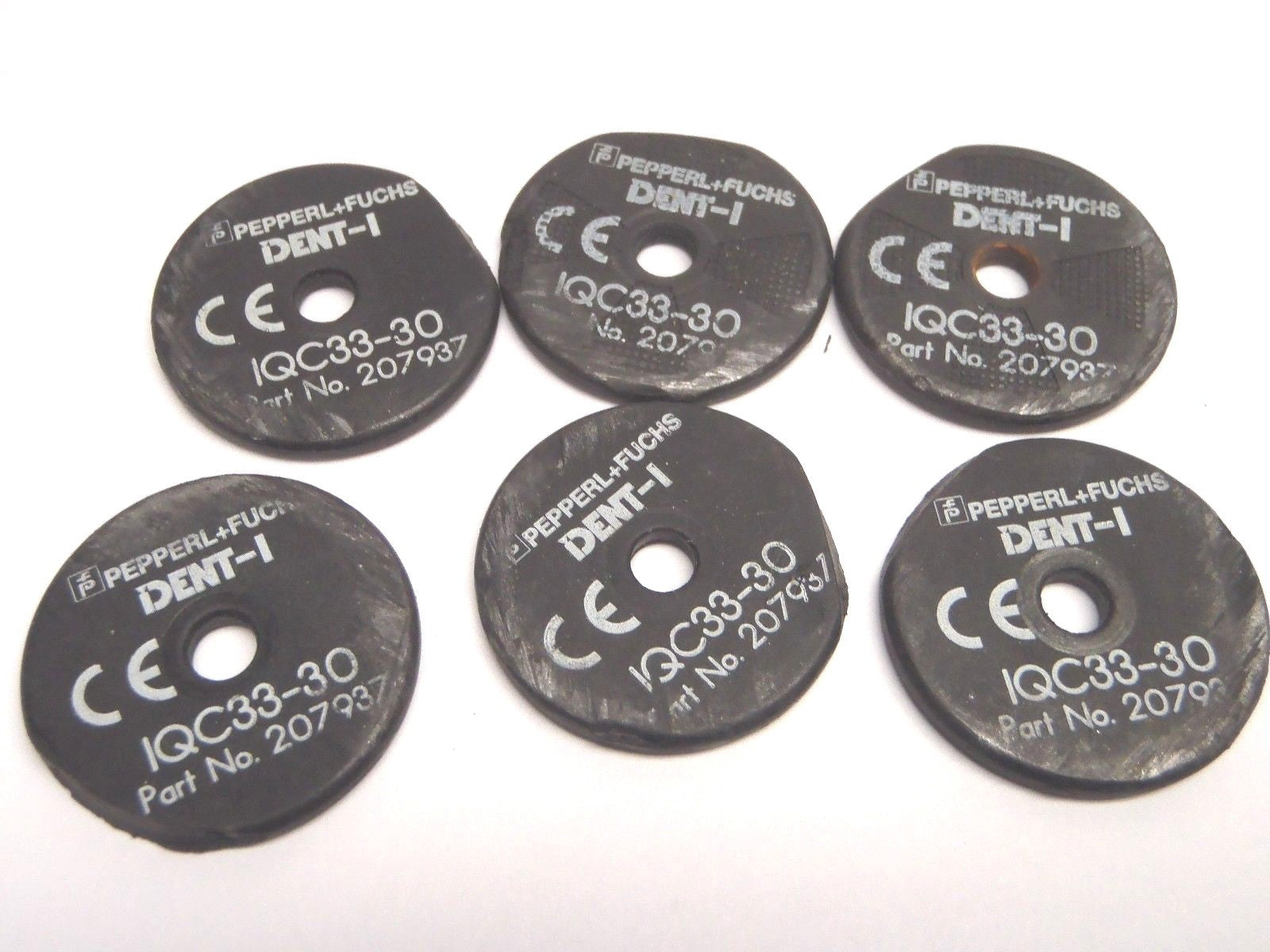 IQC33-30 | Pepperl+Fuchs RFID Transponder 207937 LOT OF 6 - Used - Maverick Industrial Sales