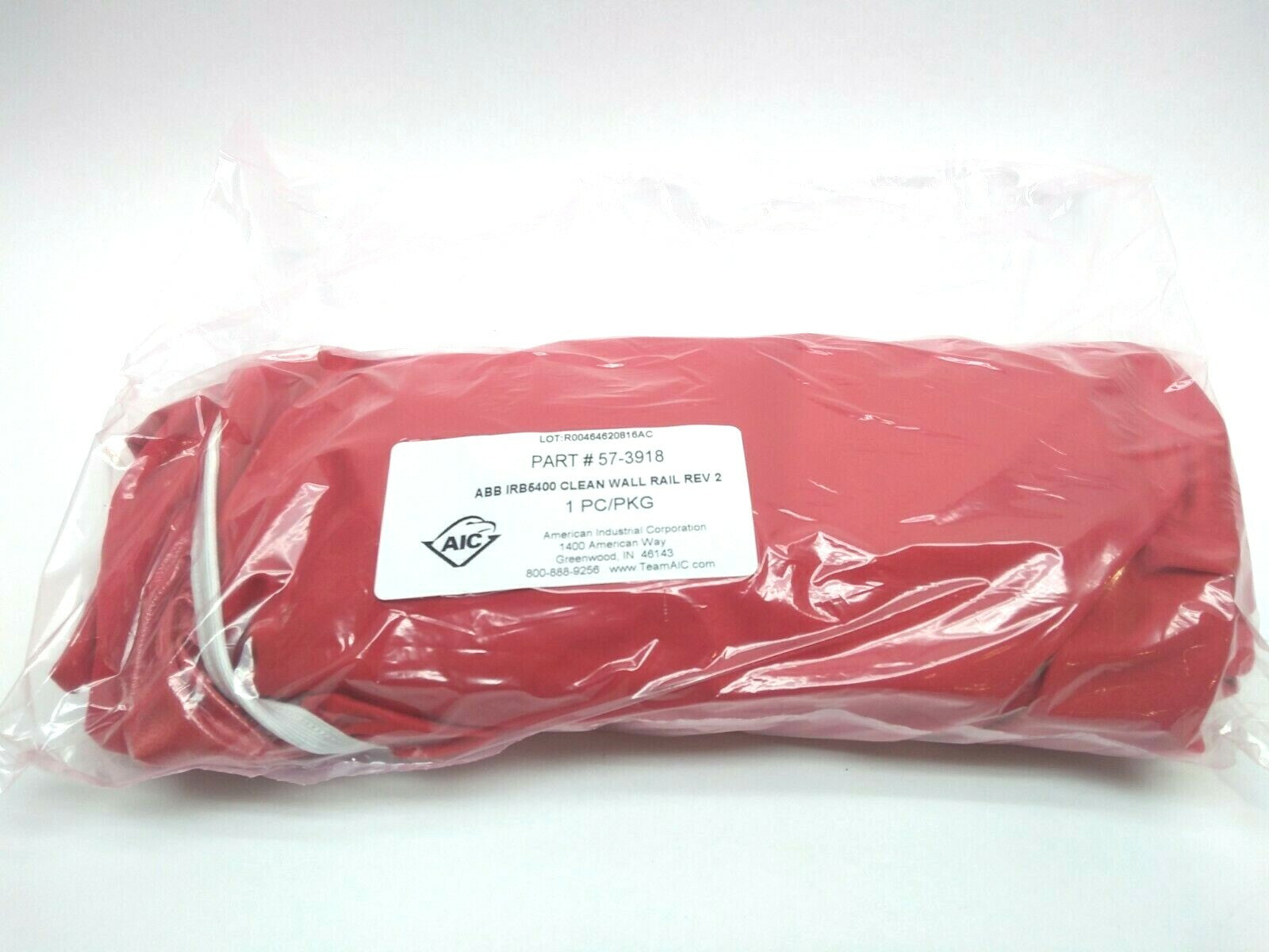 AIC Americal Industrial 57-3918 ABB IRB 5400 Robot Clean Wall Rail Cover Rev 2 - Maverick Industrial Sales