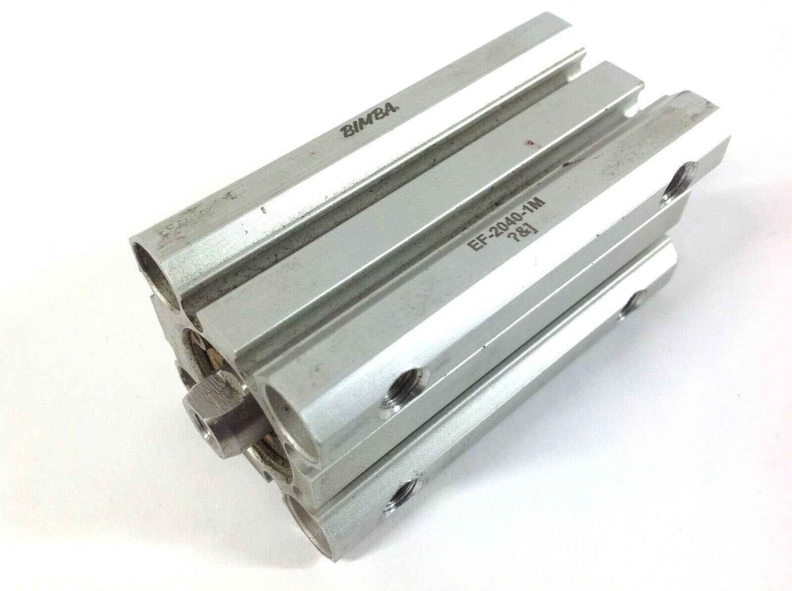 Bimba EF-2040-1M Compact Pneumatic Cylinder 20mm Bore 40mm Stroke - Used - Maverick Industrial Sales