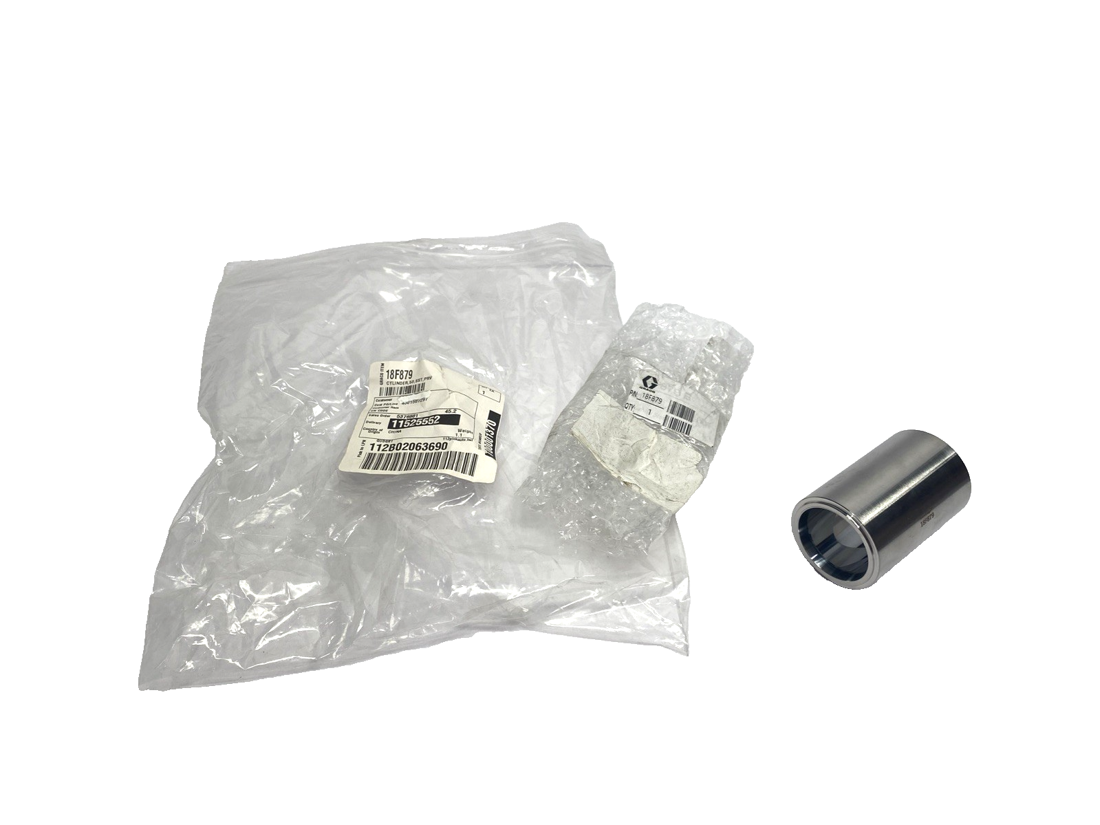 Graco 18F879 Cylinder 50 SST PRV - New – Open box - Maverick Industrial Sales