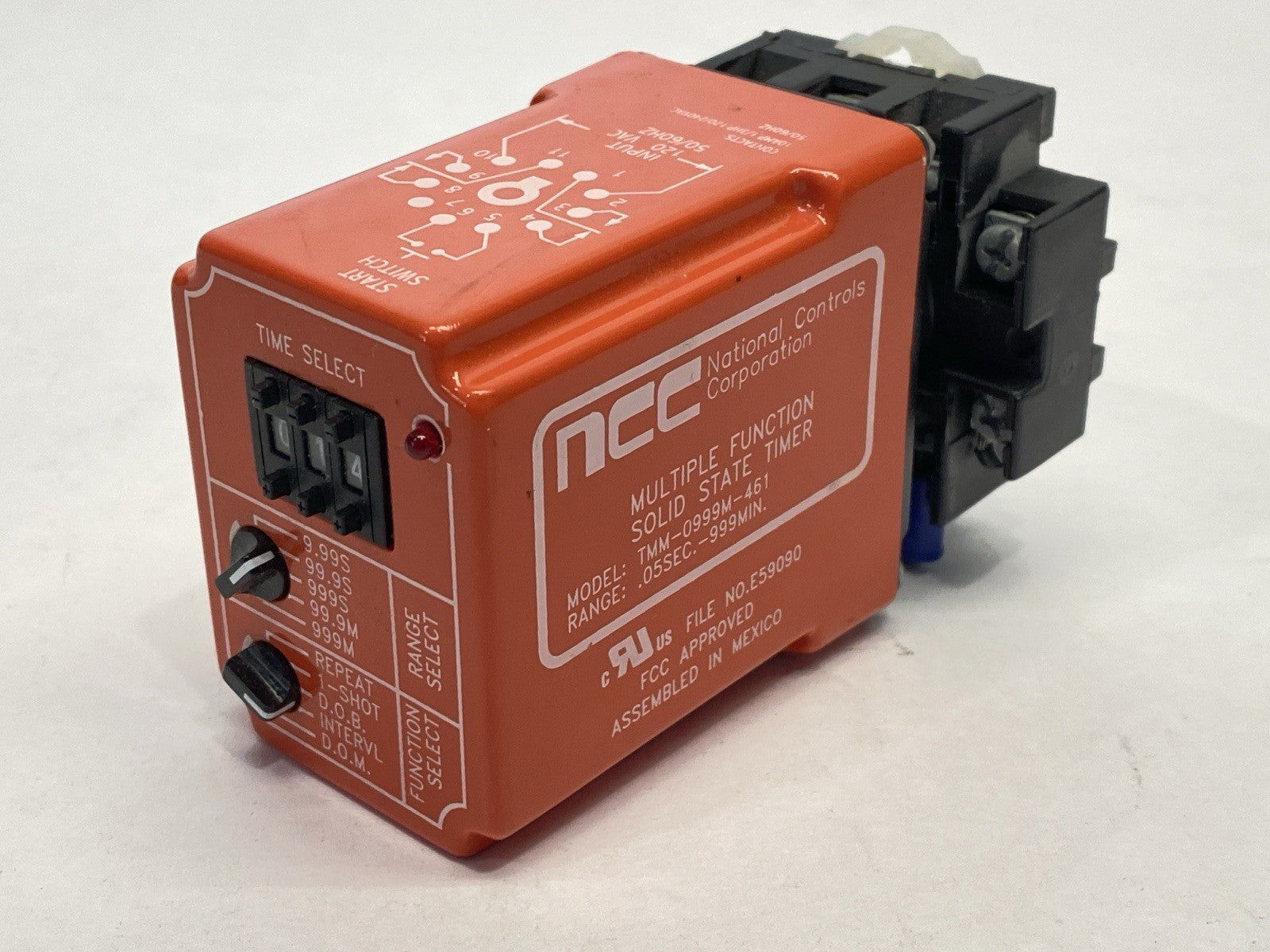 Ametek/NCC TMM-0999M-461 Solid State Multiple Function Time-Delay Relay - Maverick Industrial Sales