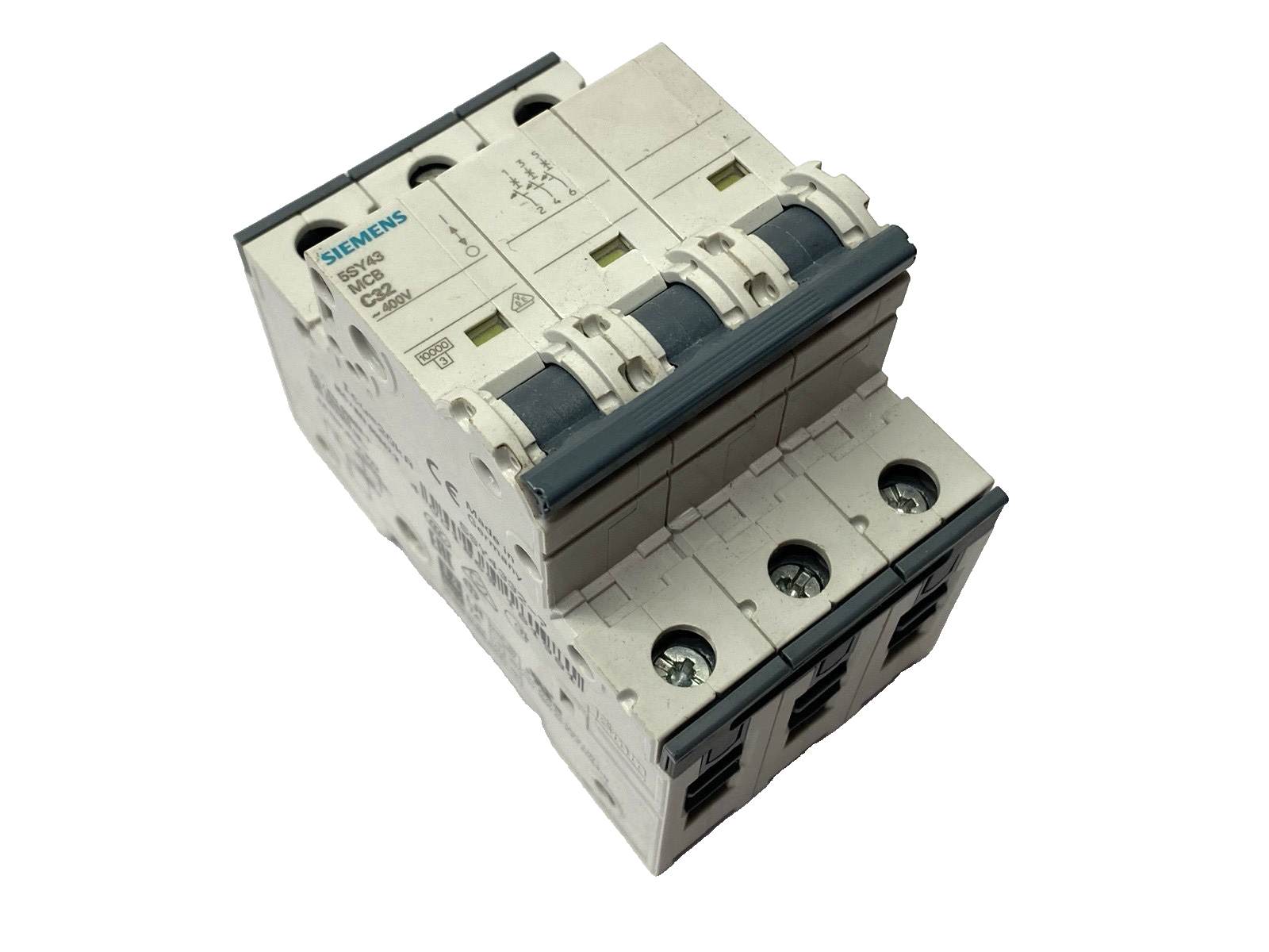 Siemens 5SY4332-7 Miniature Circuit Breaker 3-Pole 32A 400V - Maverick Industrial Sales