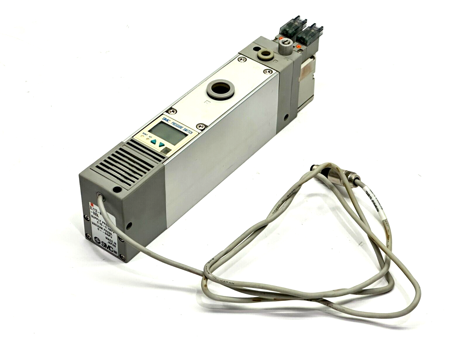 ZL112-K15MZ-E65L | SMC Multi-Stage Vacuum Ejector ZL112 - Used - Maverick Industrial Sales