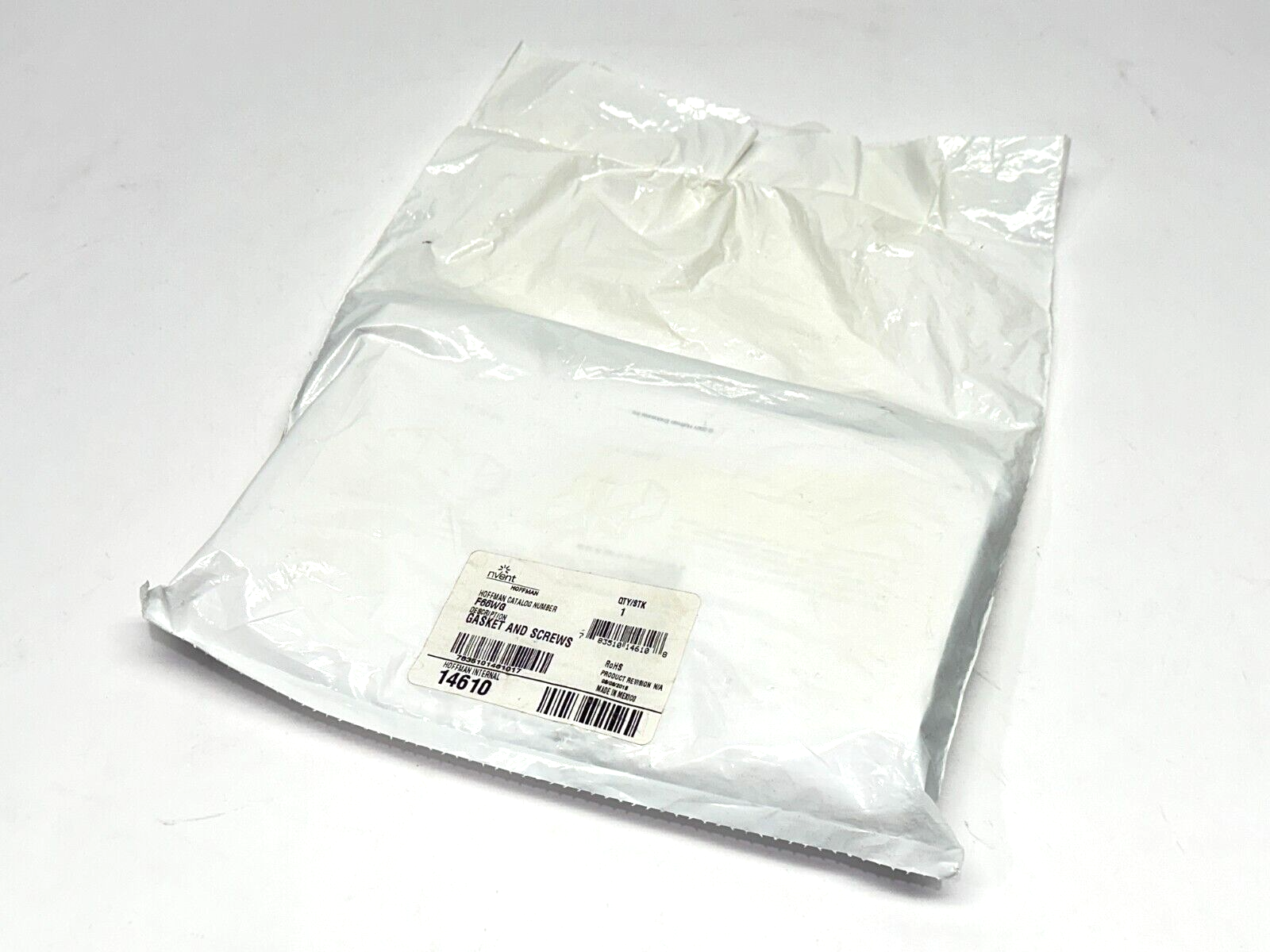 Hoffman F66WG nVent Wireway Gasket And Screws Fits 6" x 6" 14610 - New - Maverick Industrial Sales