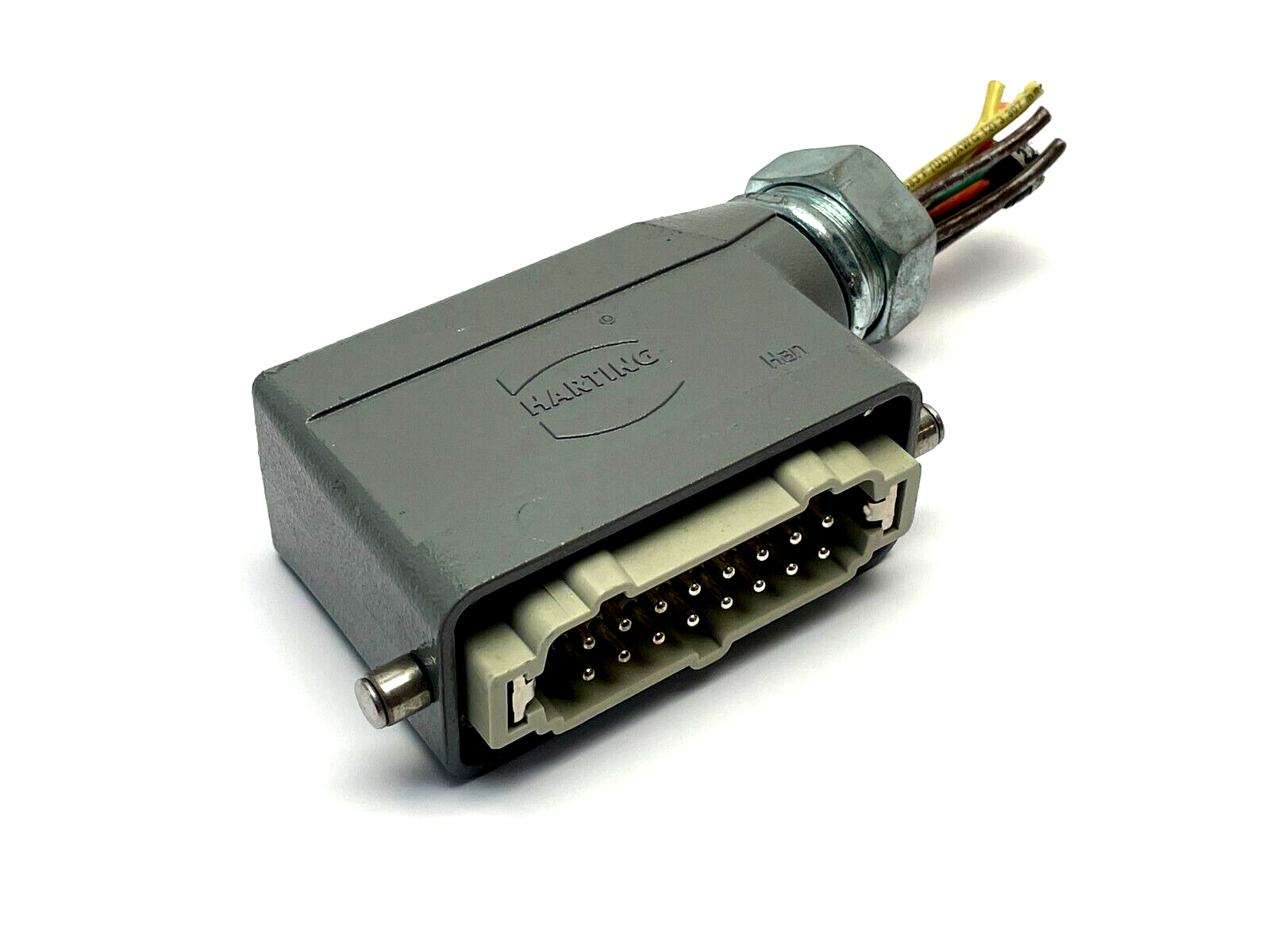 Harting 19 30 016 1541 Hooded Insert Connector 09 33 016 2601 - Used - Maverick Industrial Sales