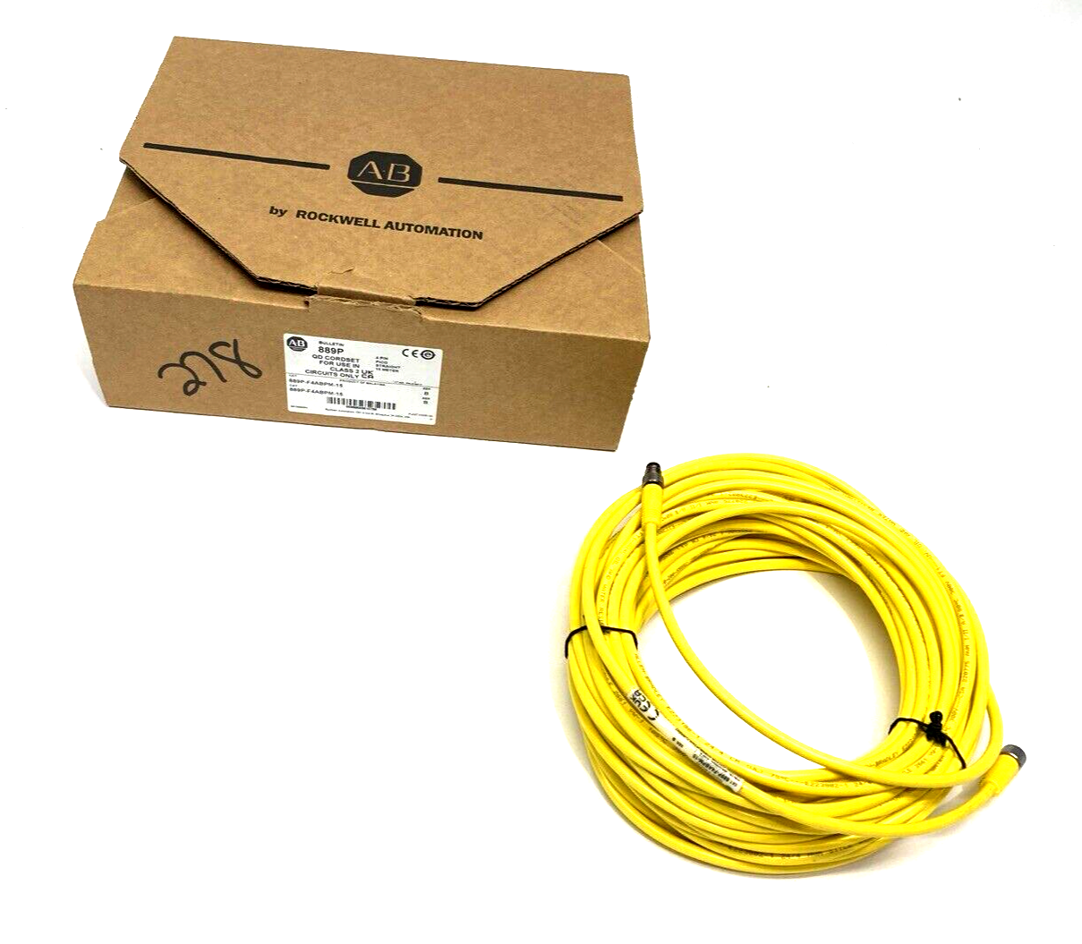 889P-F4ABPM-15 | Allen Bradley Ser. B Pico Cable 4-Pin Female M8 - New - Maverick Industrial Sales