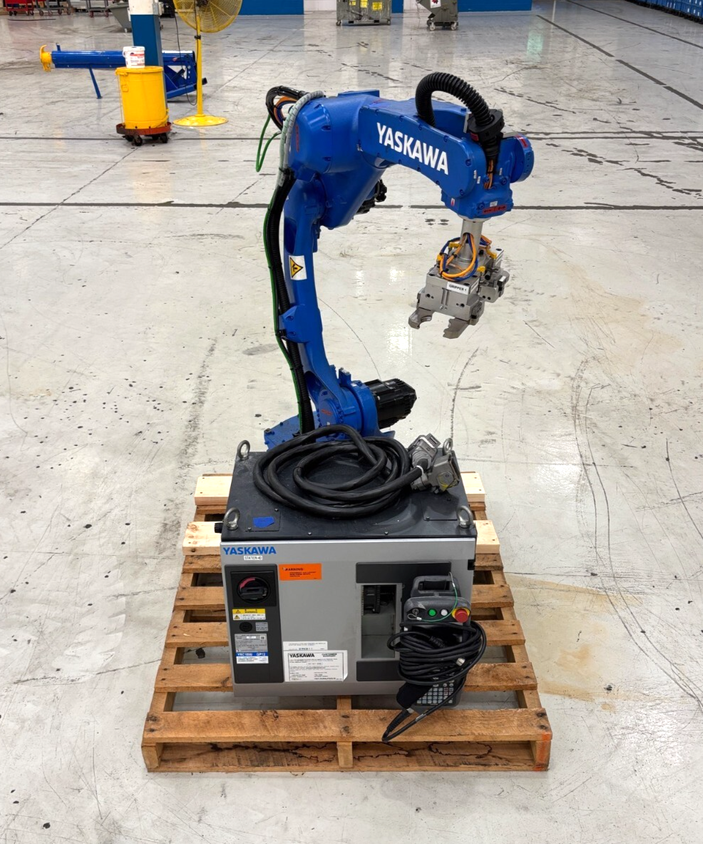 Yaskawa YR-1-06VXH12-A00 Robot System, YRC1000/GP12 Controller ERAR-1000, 2017 - Maverick Industrial Sales