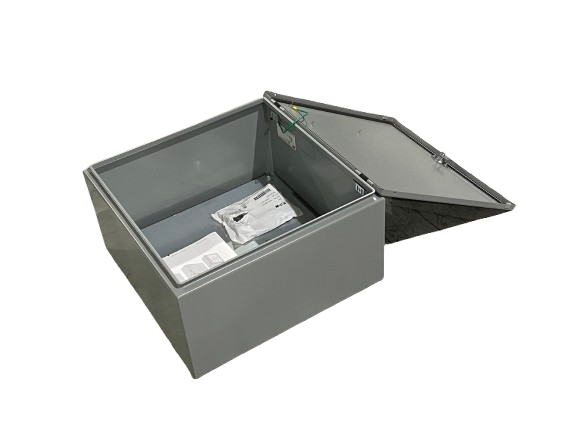 CSD202010 | Hoffman nVent Single Door Enclosure, Gray Steel, 20 x 20 10", 37459 - New – Open box - Maverick Industrial Sales