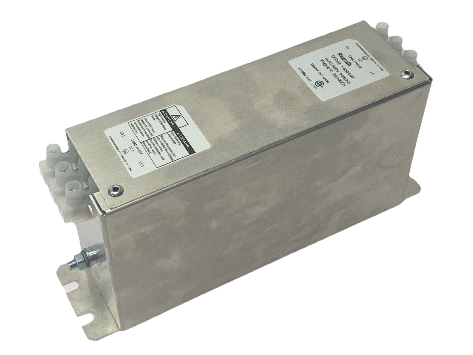 Bosch Rexroth R911286917 Power-Line Filter NFD03.1-480-007 - Maverick Industrial Sales