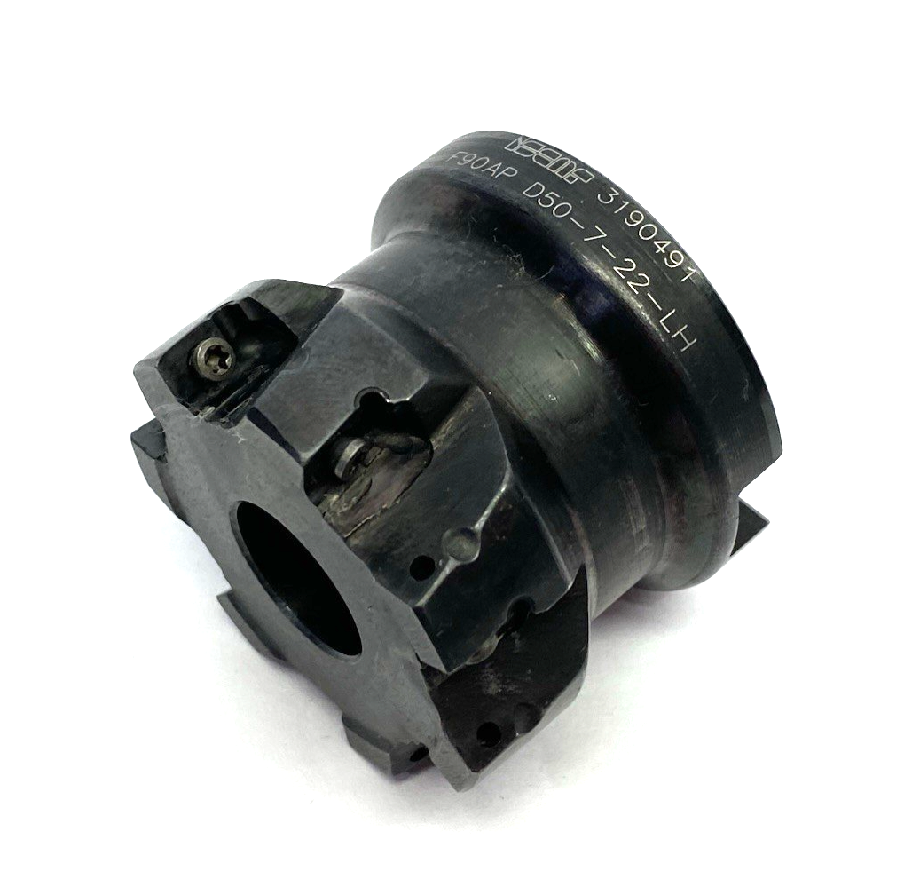 Iscar F90AP D50-7-22-LH Indexable Face Mill, 7-Cutters, 3190491 - Maverick Industrial Sales