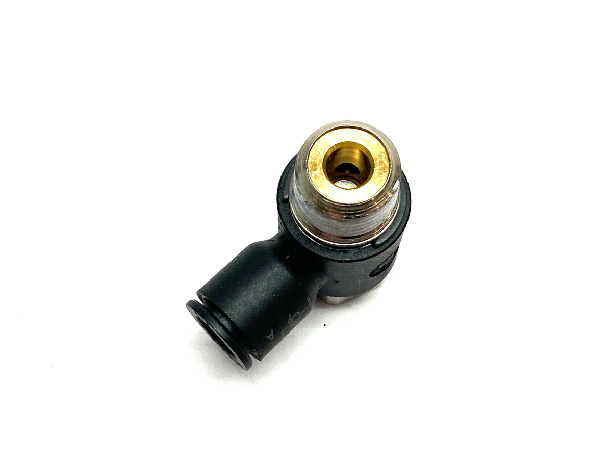 FCKC731-6-6 | Parker Prestolok Banjo Flow Control Elbow Fitting Meter Out 3/8" NPT - New Other - Maverick Industrial Sales