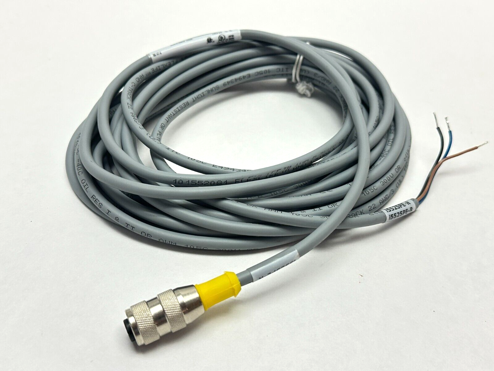 Turck RK 4T-6 Sensor/Actuator Cable Female M12 3-Pin 6m U2159 - Used - Maverick Industrial Sales