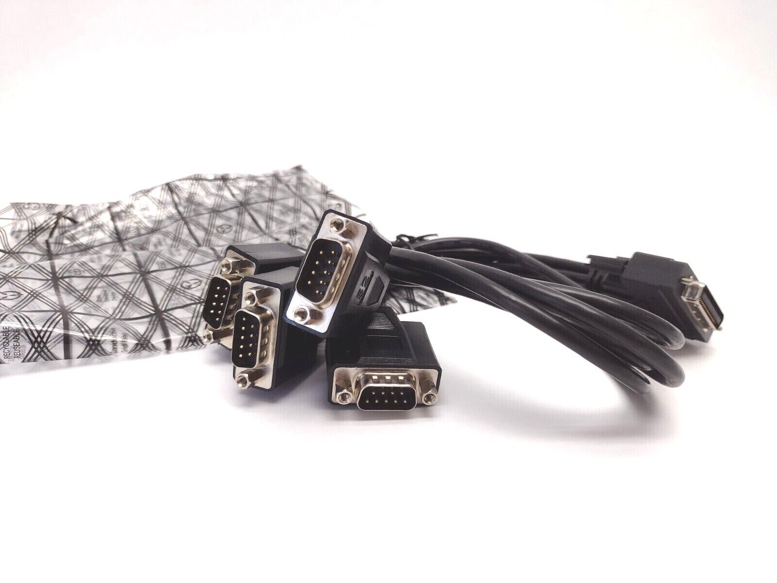 PCI to 4 Port (DB9) RS232 Serial Cable 20" - New - Maverick Industrial Sales