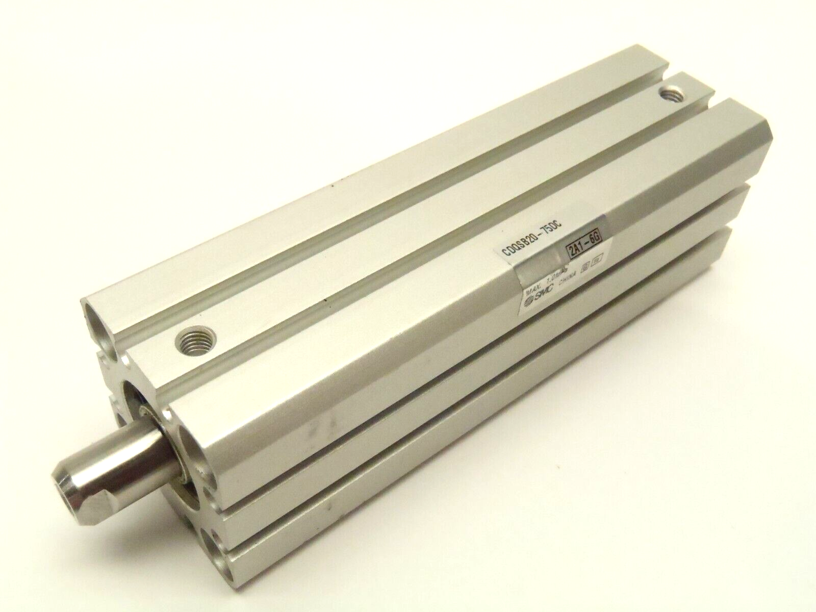 SMC CDQSB20-75DC Compact Cylinder Double Acting Long Stroke - Maverick Industrial Sales