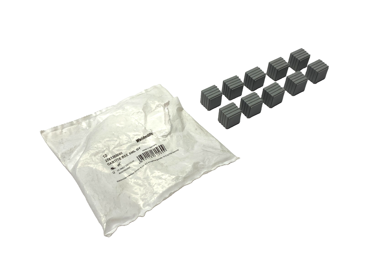 Weidmuller 2583350000 Cable Sealing Grommet CABTITE BSE SML GY LOT OF 10 - Maverick Industrial Sales