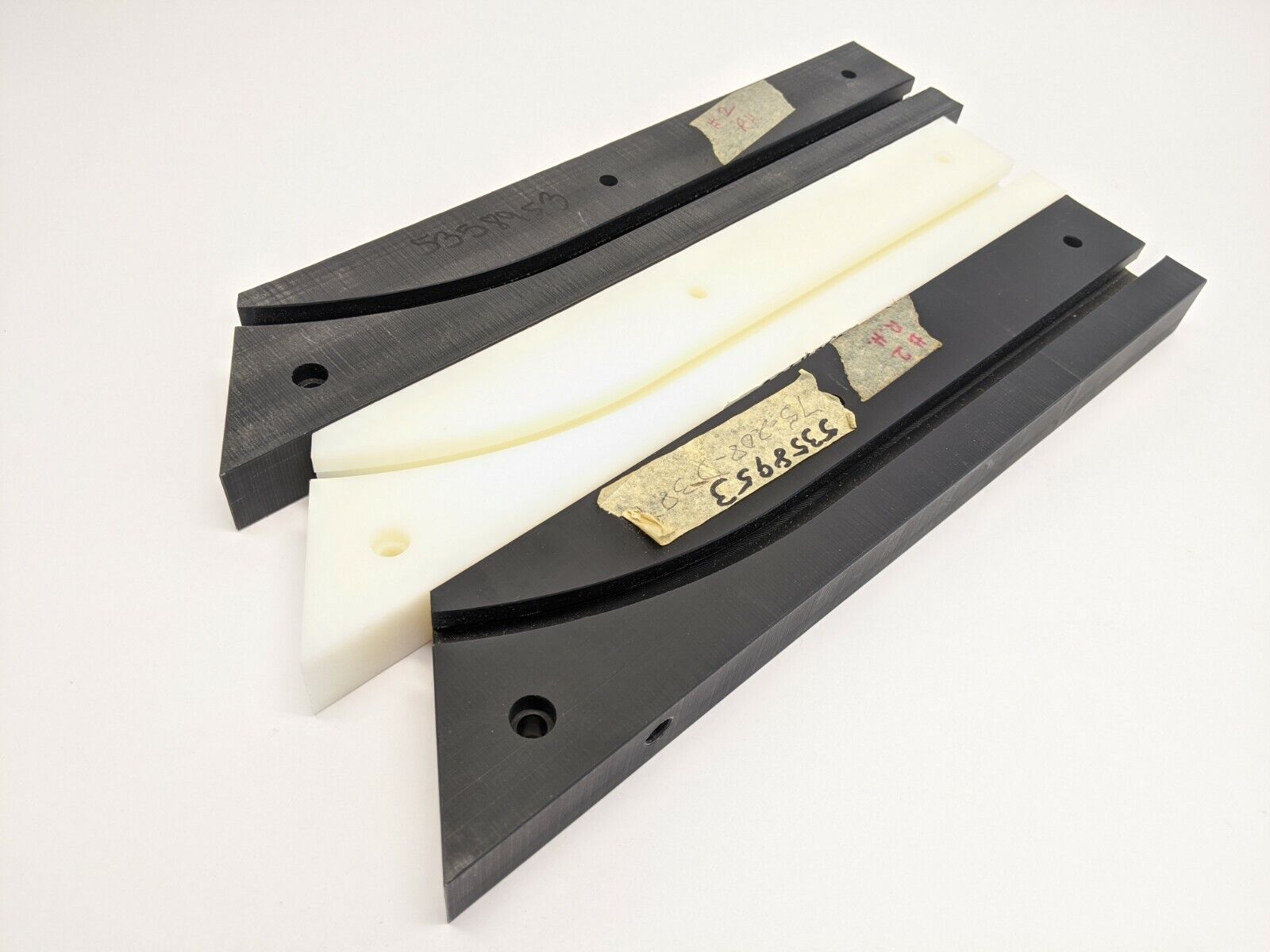 75-208D387 Milled Track Wearstrip 13-1/2" x 1" x 2-1/2" D208C023, 3 PIECE SET - Maverick Industrial Sales