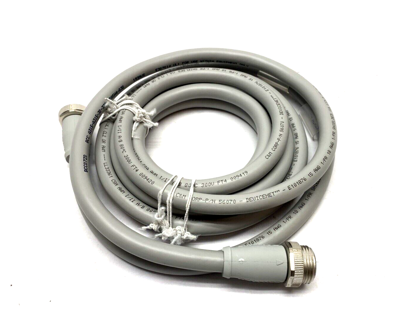 BCC A315-A315-30-330-VS85N4-030, BCC07Z0 | Balluff BCC07Z0 Cordset 7/8" M/F 5-Pin 3m BCC A315-A315-30-330-VS85N4-030 - New – Open box - Maverick Industrial Sales