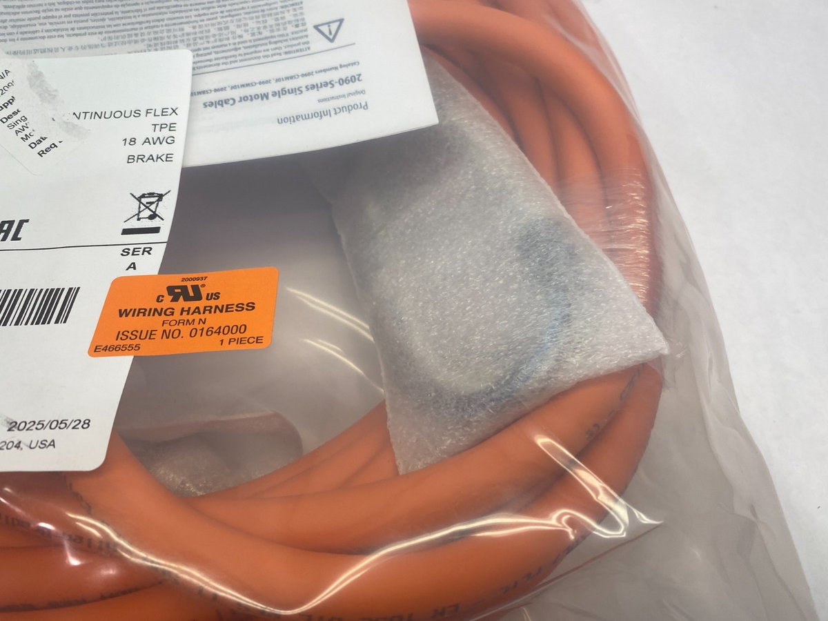 2090-CSBM1DG-18AF15 | Allen Bradley Ser A Kinetix Connection Cable 15m Cont. Flex - New - Maverick Industrial Sales