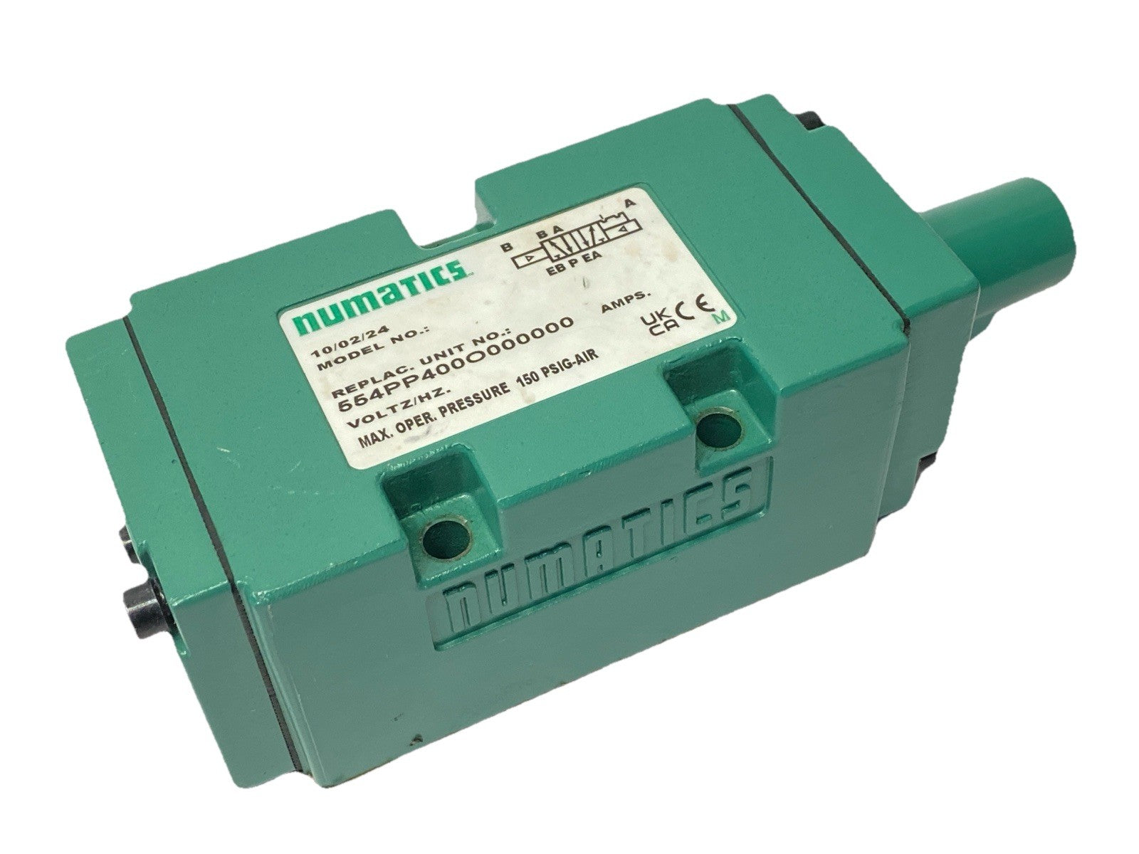 554PP400O000000 | Numatics Pneumatic Pilot Valve - For parts or not working - Maverick Industrial Sales